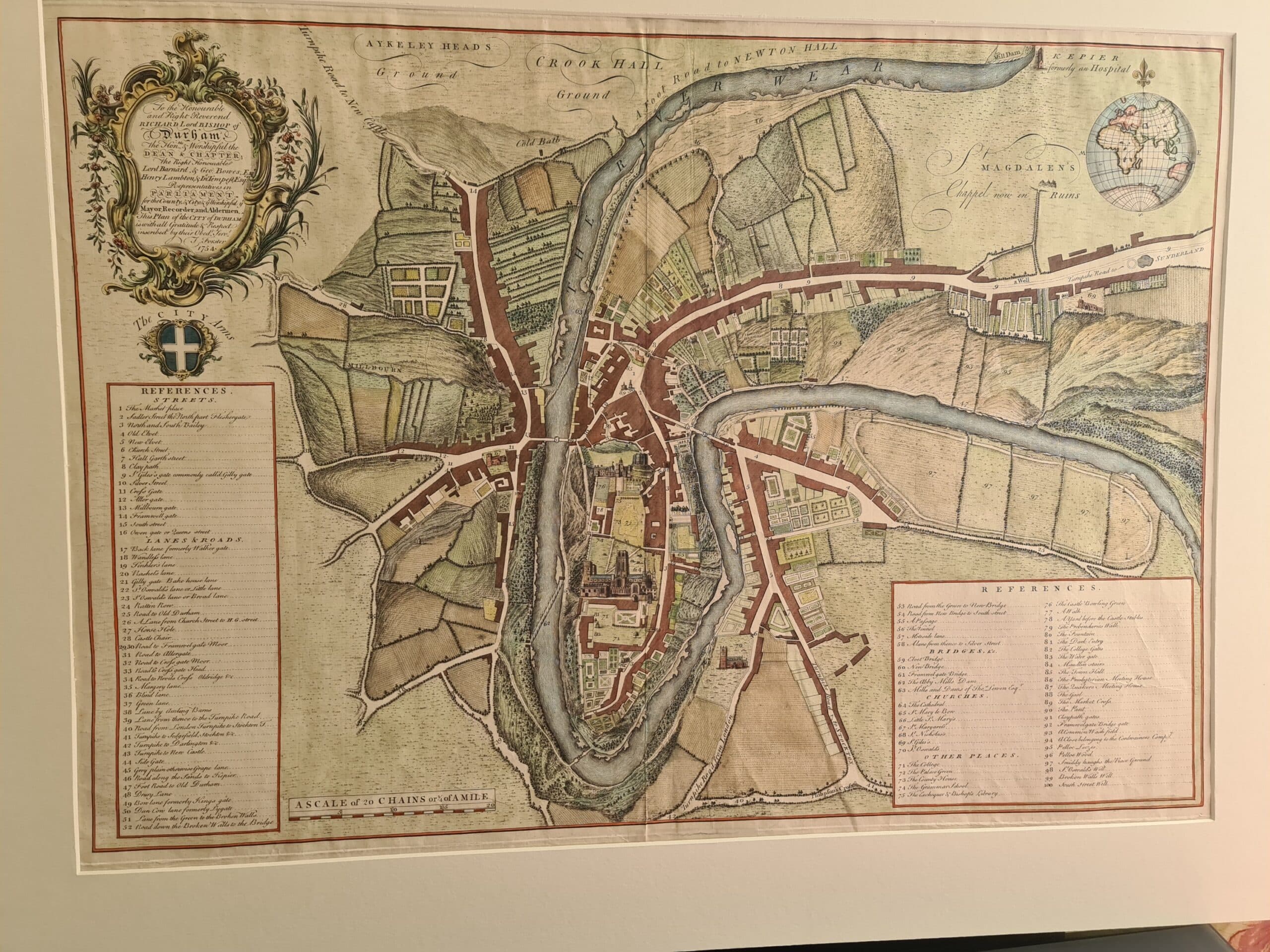 Discover a Hidden Gem: Rare Durham Map to Hit the Auction at the Northern Antiques Fair