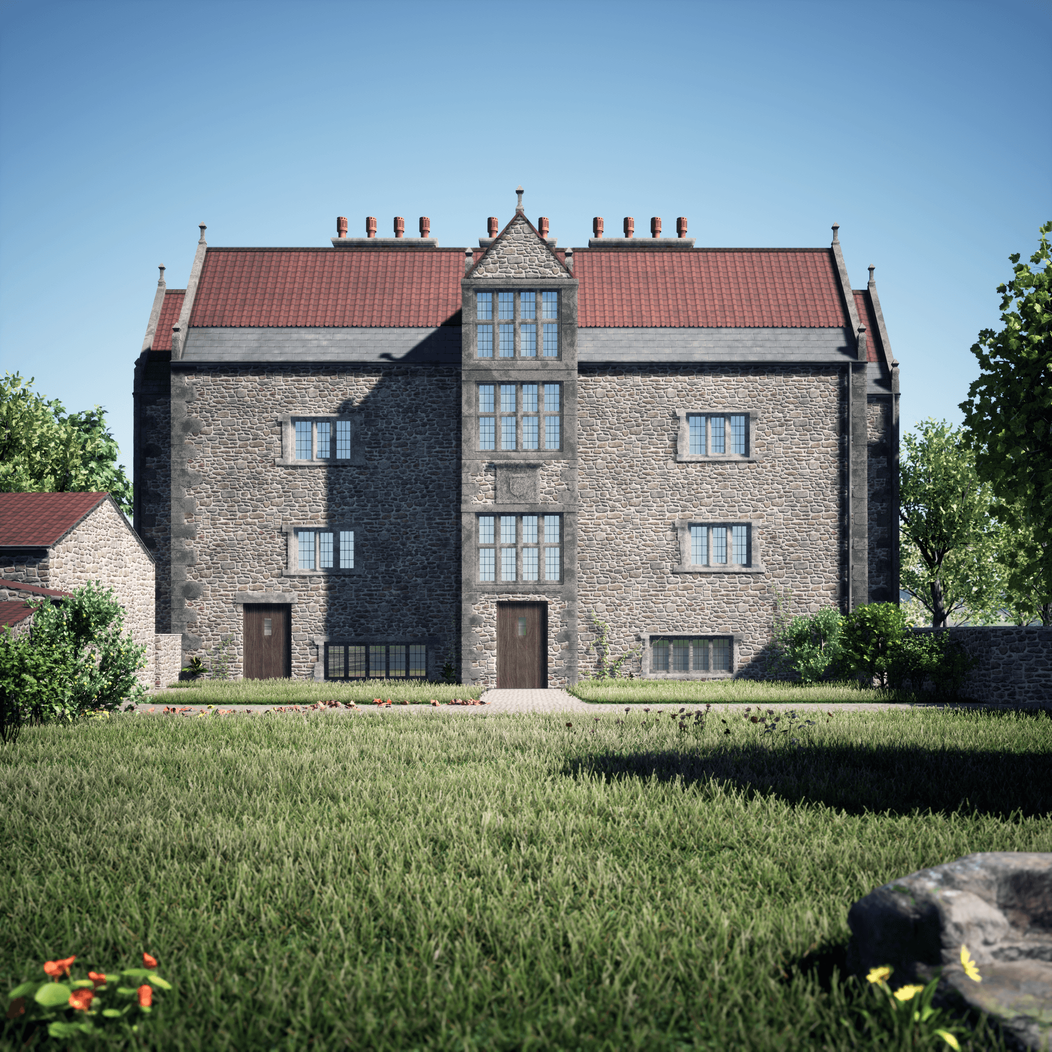 Restoration Work Underway For The Historic Gainford Hall As It Hits The Rental Market