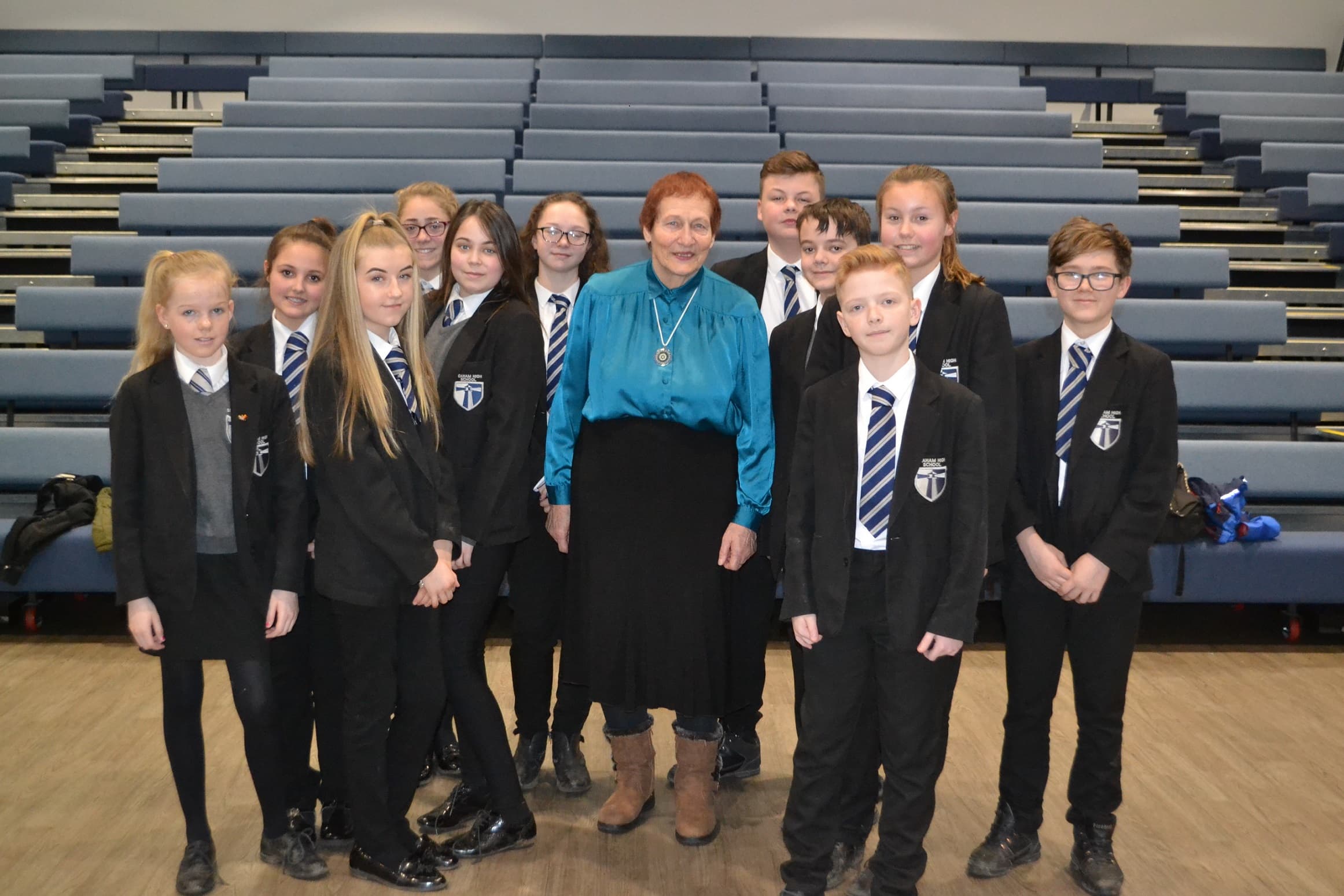 Holocaust Survivor Meets County Durham Pupils