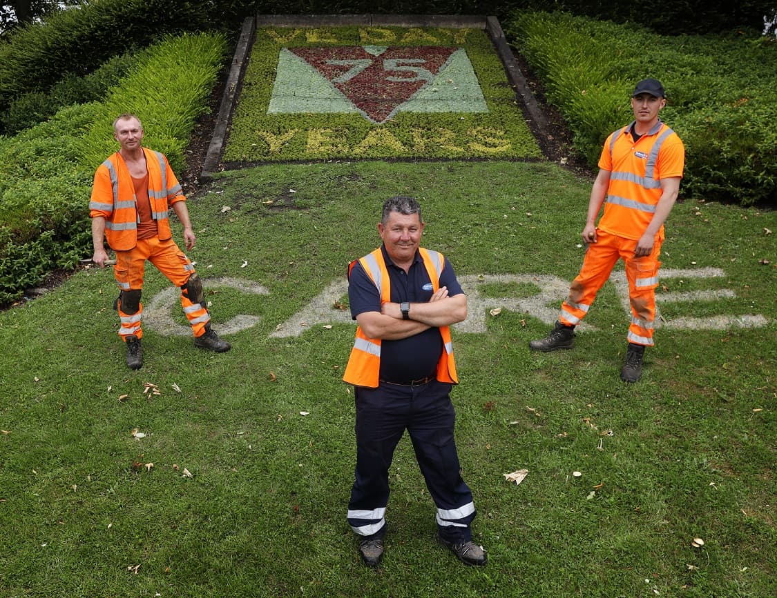 Gilesgate Floral Tribute Commemorates 75th Anniversary of Victory in Europe