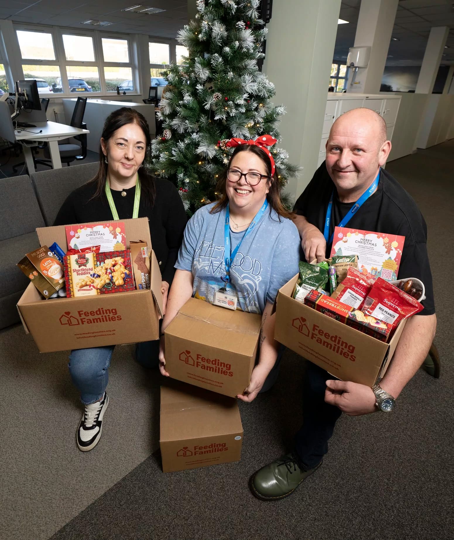 Festive Support: 2,000 Food Boxes to Bring Christmas Cheer to County Durham Families