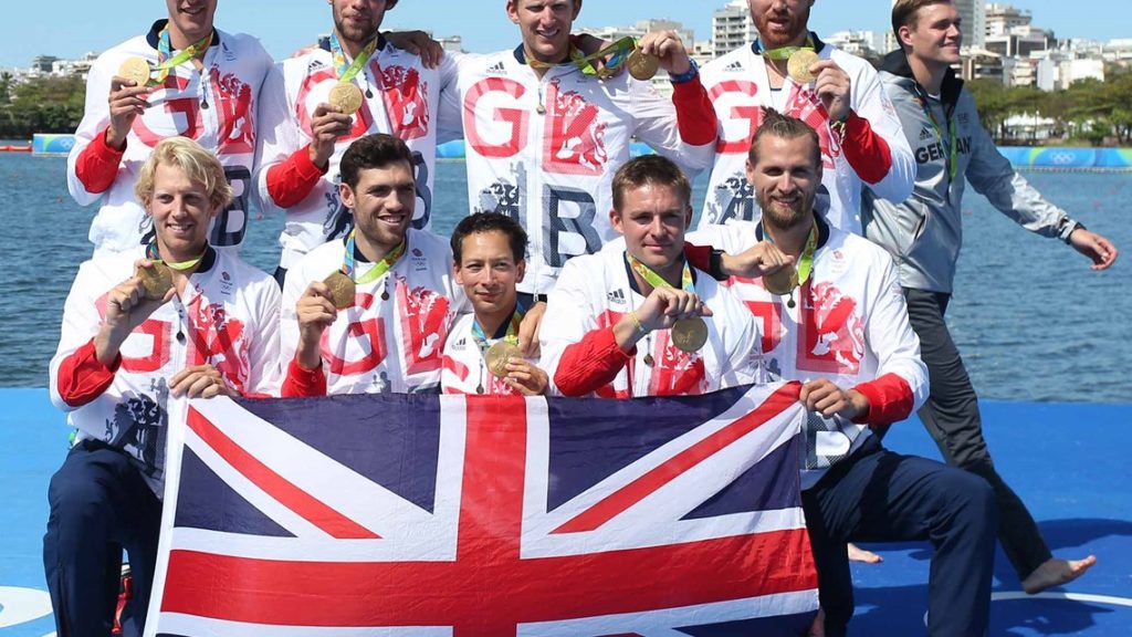 British Men's Eight rowing medalists 2016 - worldrowing.com