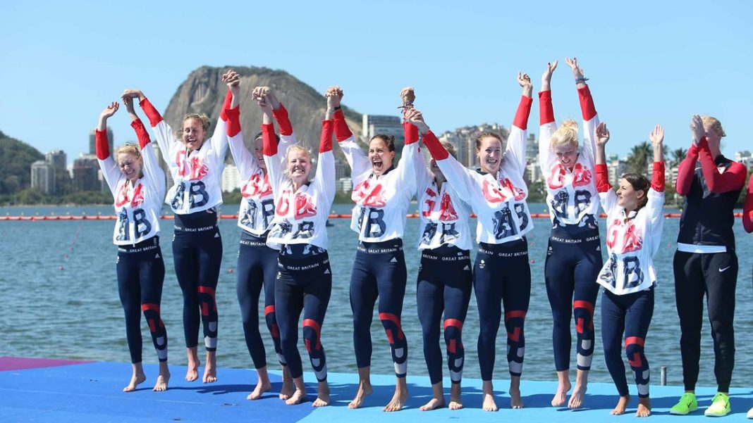 British Women's Eight rowing medalists 2016 - worldrowing.com