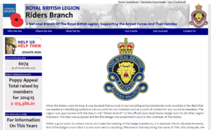 The Royal British Legion Riders Branch - The Battle of the Somme - www.rblr.co.uk