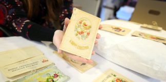 Embroidered WWI Christmas Cards Donated to Durham Record Office Embroidered WWI Christmas Cards Donated to Durham Record Office