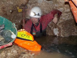 Historians Trace WWI Tunnel Graffiti Soldiers