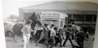 Footage of Miners’ Strike Concert Used in Student Project Footage of Miners' Strike Concert Used in Student Project