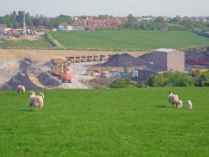 County Durham Villagers Angry at Opencast Mining Plan 