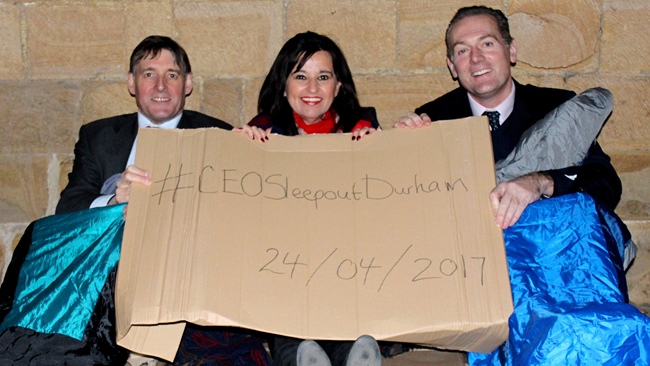 Police, Prison and Business Bosses to Stage Sleepout to Help Homeless