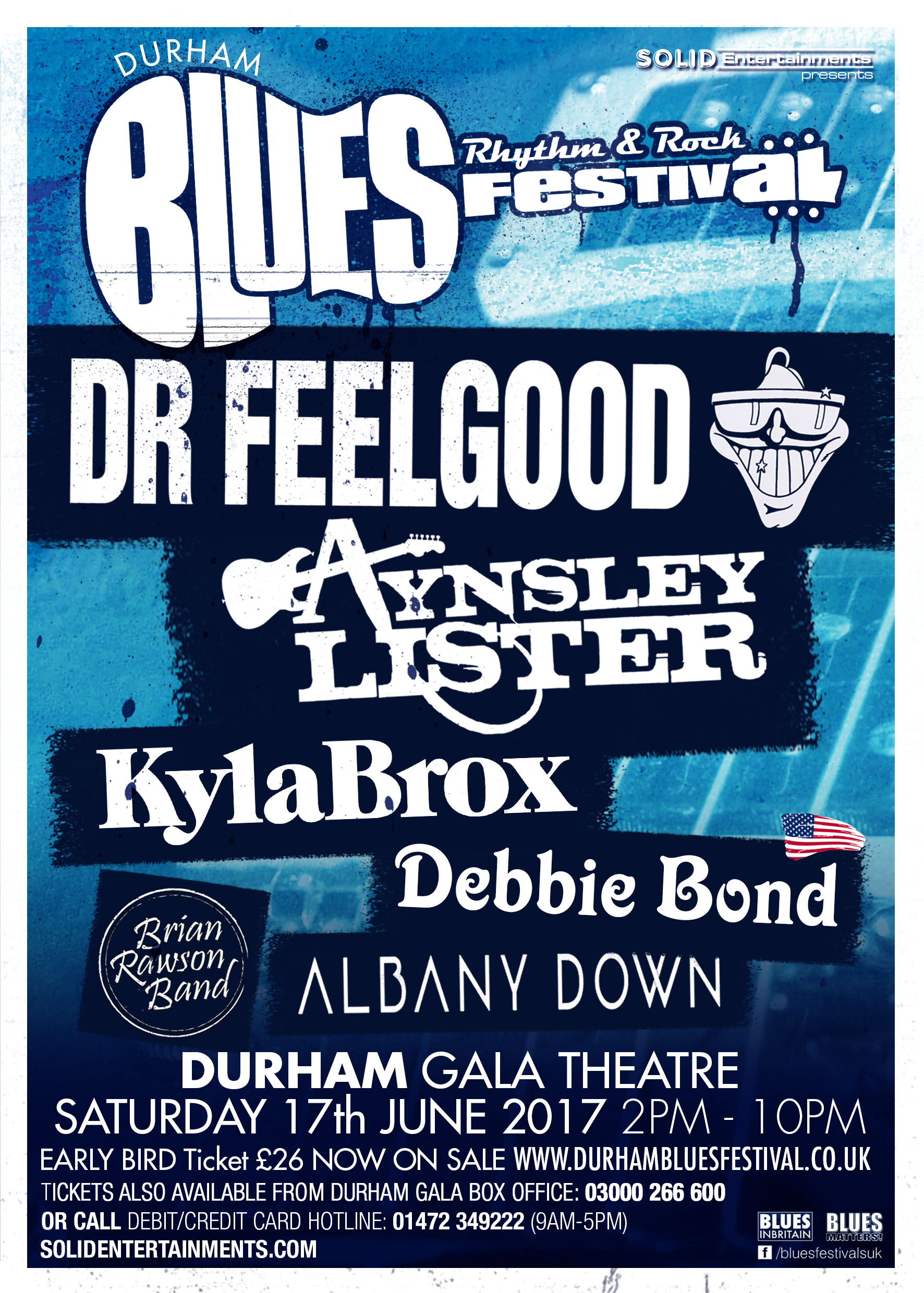 Durham Blues, Rhythm & Rock Festival June 17th Durham Magazine