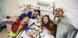 County Durham Kids Get Hospital Visit from Christmas Panto Stars Panto hospital 2