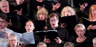 Durham Hymns to Return for First World War Centenary job no 1001 Miners Hymns Performance 16 July 2016 at Durham Cathedral