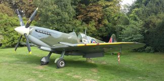 Full-size Spitfire Replica to Feature in Durham Remembrance Events Spitfire