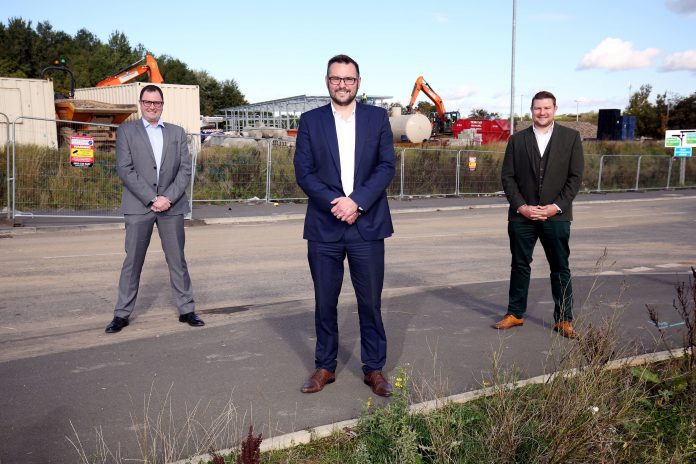 Construction gets under way at £140m business park