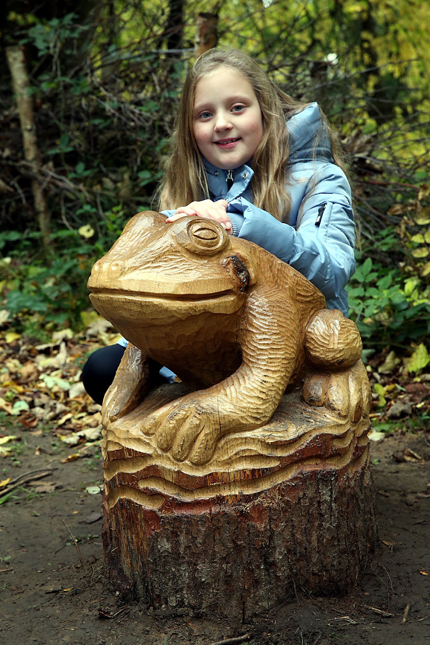 New Carved Sculptures Making Up New Trail At Hardwick Park Prove To Be Popular