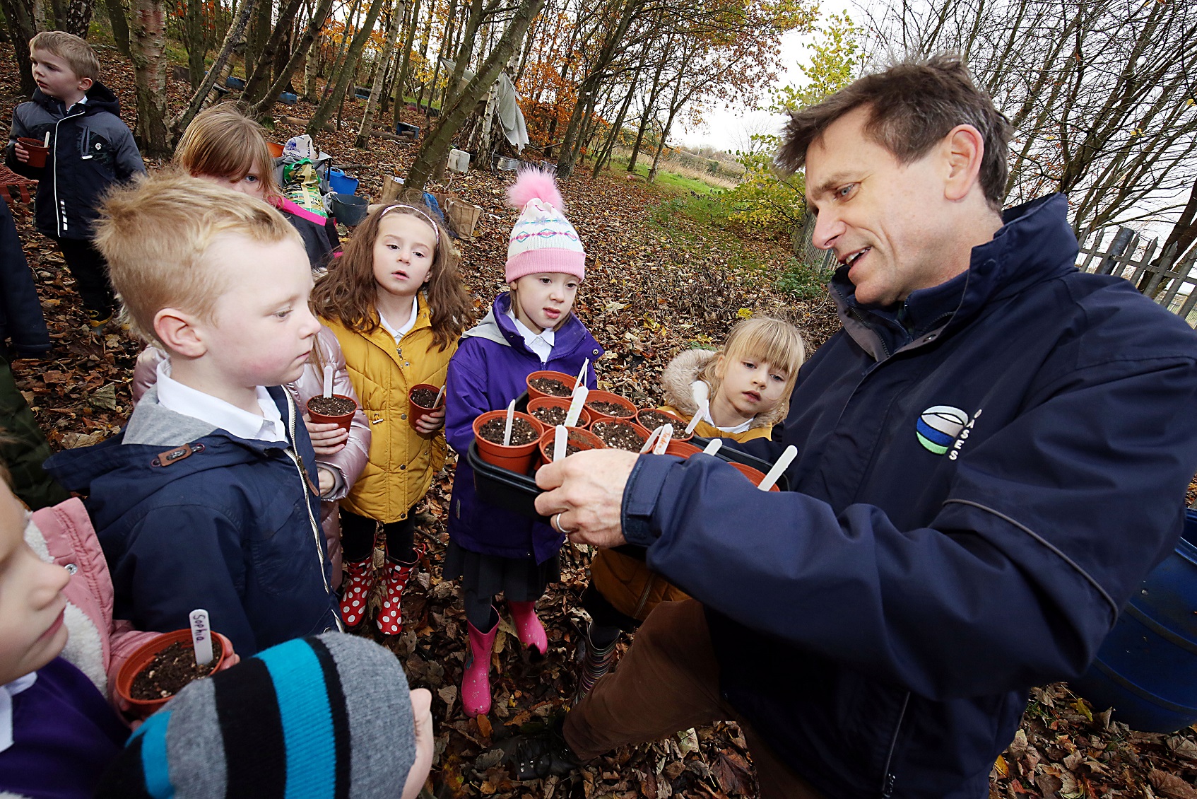 Primary pupils are planting for the future