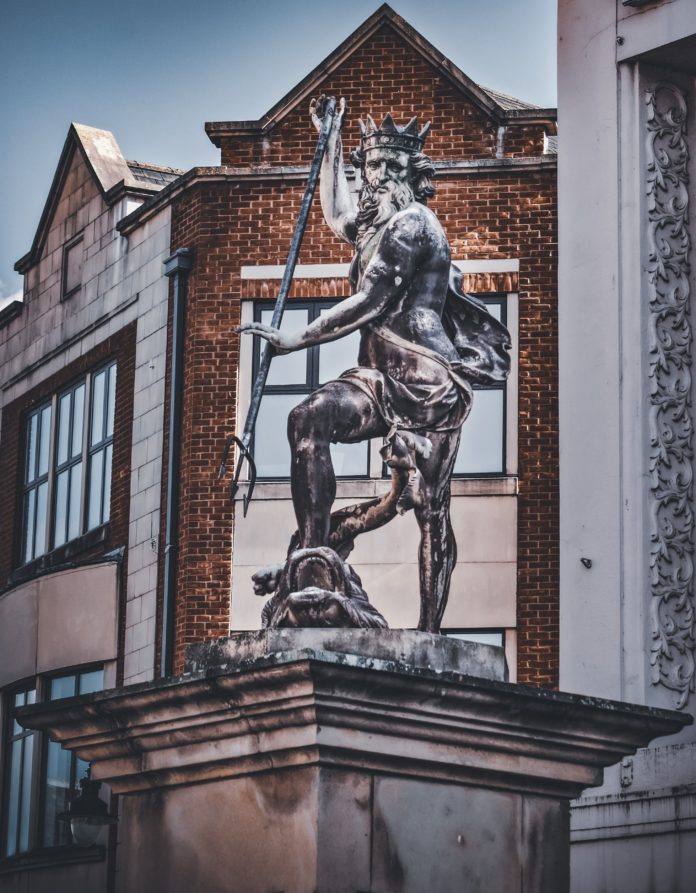 Neptune in The Market Place - Poem by Danny Metcalfe