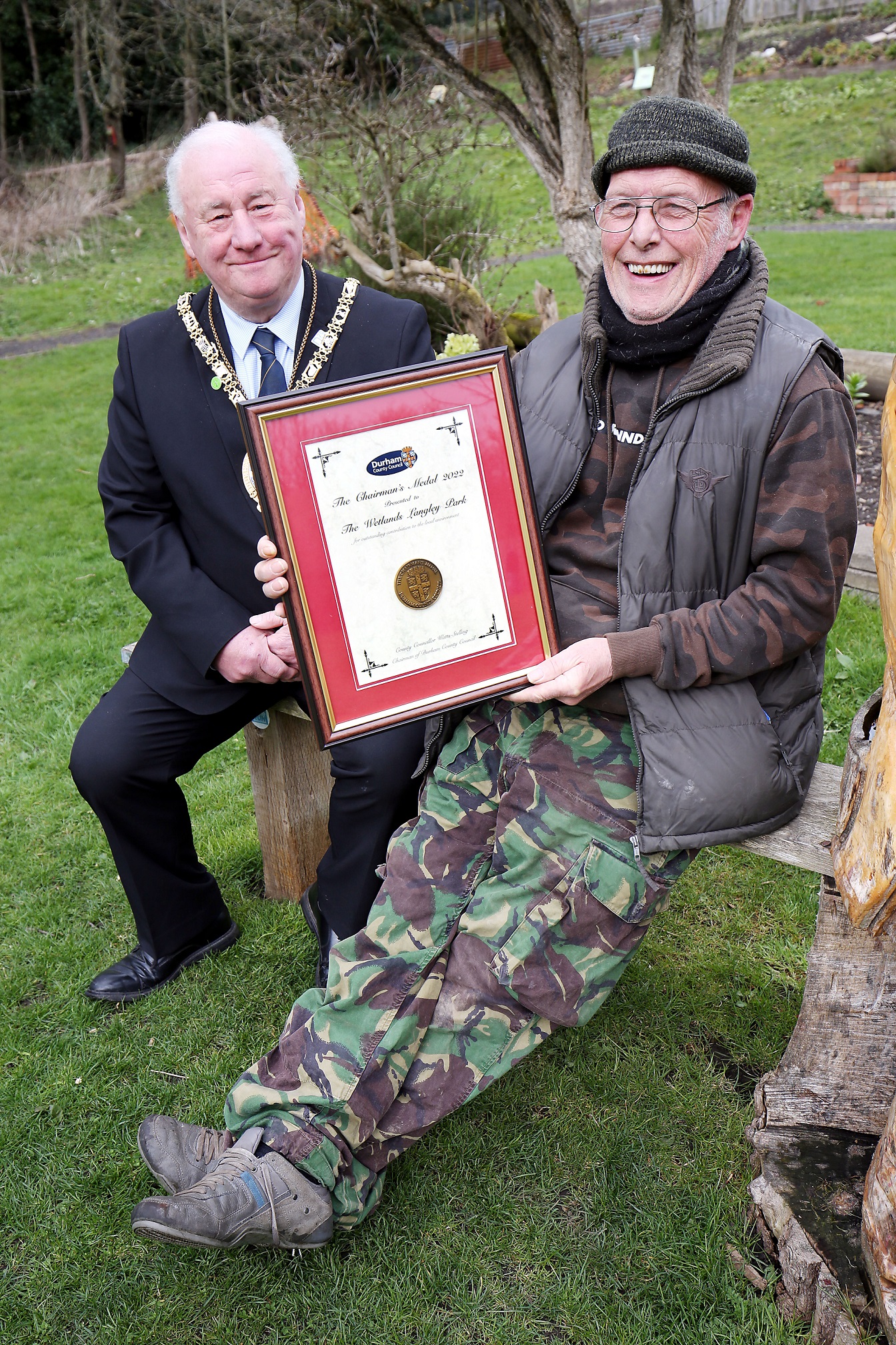 County Durham Wildlife Park Receives Chairman’s Medal 