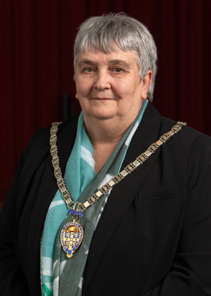 Cllr Joan Nicholson Durham County Council chair