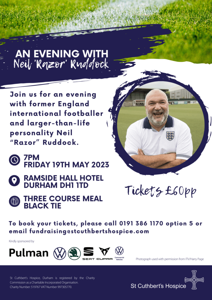 'An Evening With Razor Ruddock': A Night of football stories and Fundraising