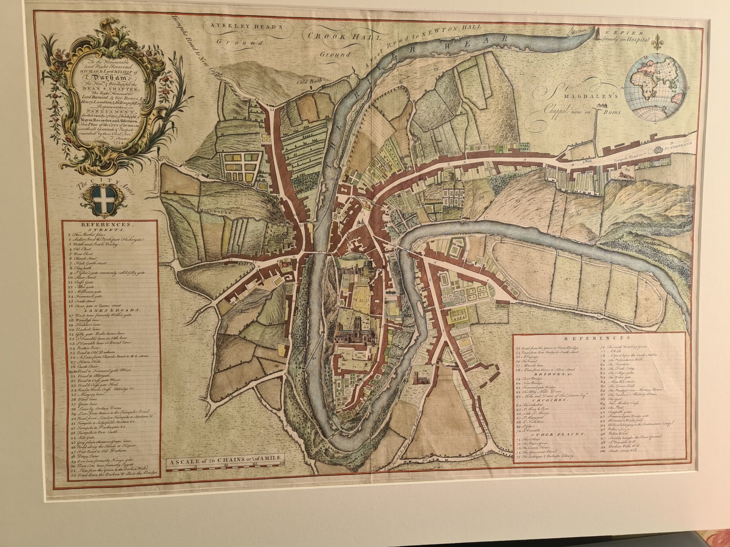 Discover a Hidden Gem: Rare Durham Map to Hit the Auction at the Northern Antiques Fair – Durham Magazine