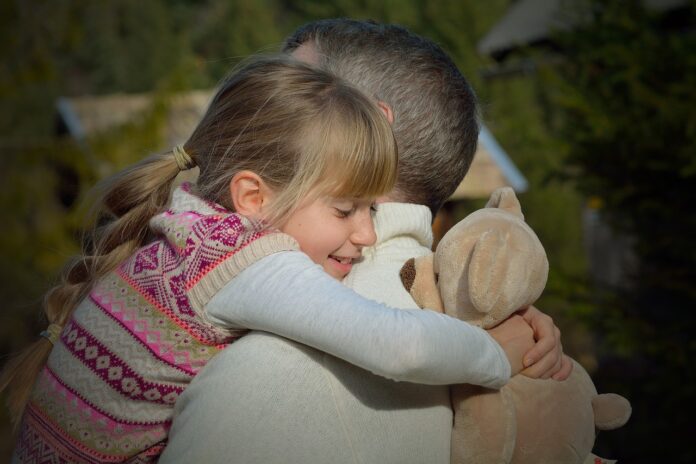 Father and daughter