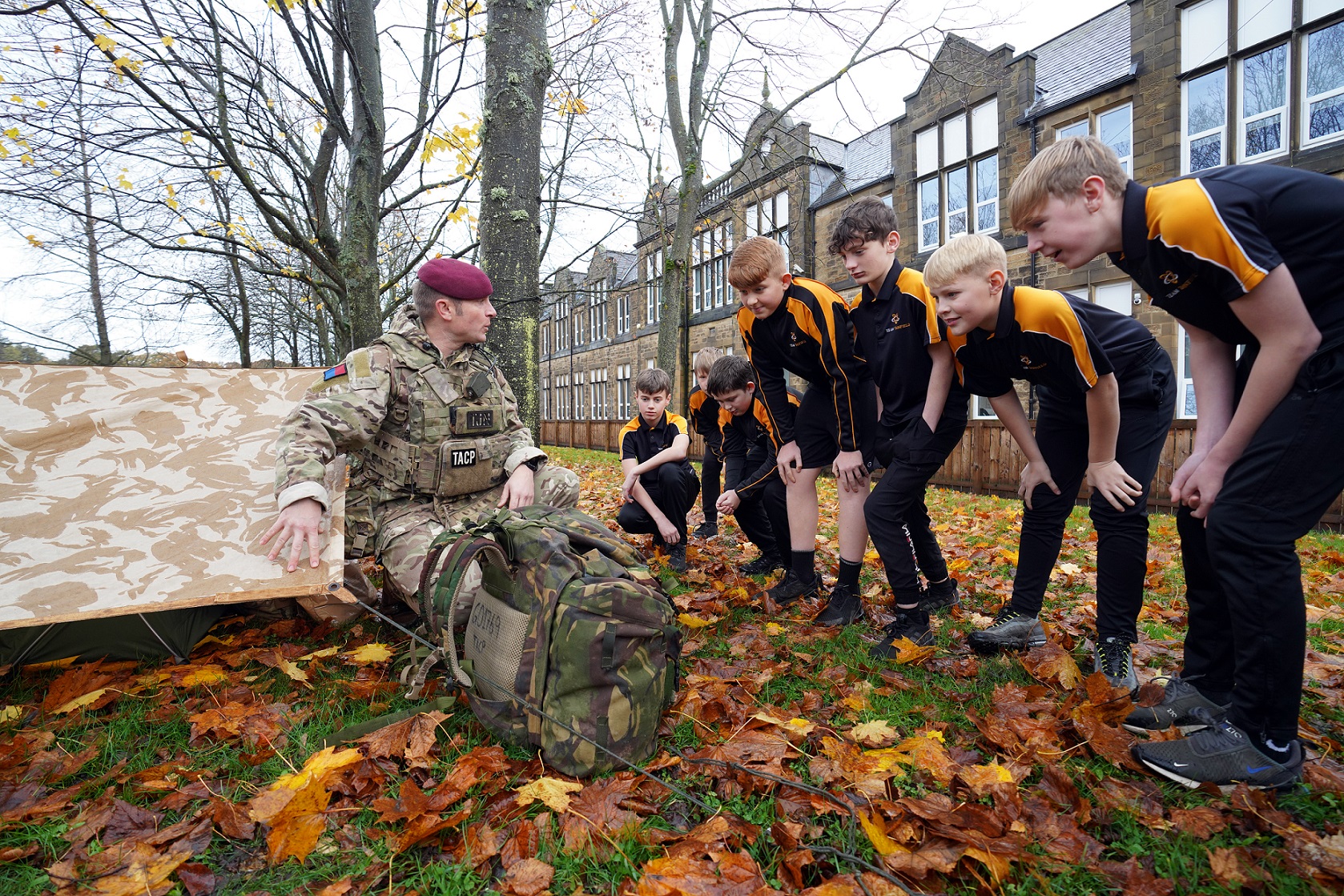 Stanley's Year 8 Students Embrace Cadet Life: A Day of Adventure and Inspiration