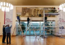 Durham County Hall Artwork Relocated to Ushaw for Public Display Durham County Hall Artwork Relocated to Ushaw for Public Display
