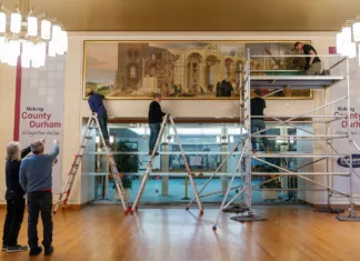 Durham County Hall Artwork Relocated to Ushaw for Public Display Durham County Hall Artwork Relocated to Ushaw for Public Display