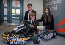 Durham Academy Team Builds, Tests and Races Go-Kart Against Schools Nationwide Durham Academy Team Builds, Tests and Races Go-Kart Against Schools Nationwide