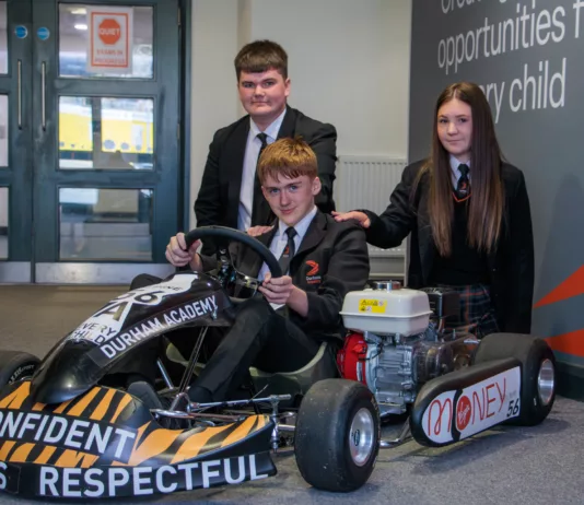 Durham Academy Team Builds, Tests and Races Go-Kart Against Schools Nationwide Durham Academy Team Builds, Tests and Races Go-Kart Against Schools Nationwide