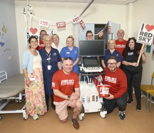 Red Sky Foundation Donates £60,000 Heart Scan Machine for Children at Darlington Memorial Hospital Red Sky Foundation Donates £60,000 Heart Scan Machine for Children at Darlington Memorial Hospital