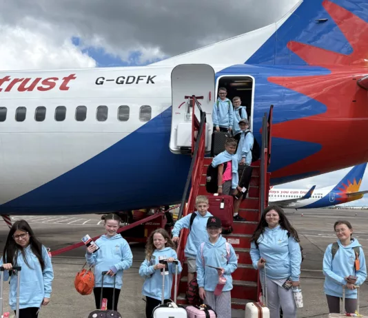 County Durham pupils travel 1,200 miles to meet Spanish pen pals