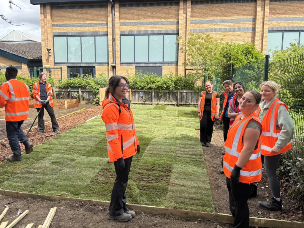 Pupils Help Design New Outdoor Learning Garden at Pelton Primary School