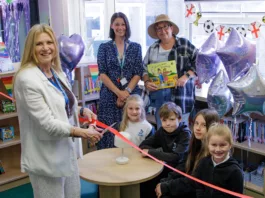 Crook School Celebrates New Library Funded By Local Community ALP_Peases_West_Primary_Academy_library_opening_July_2026-9851